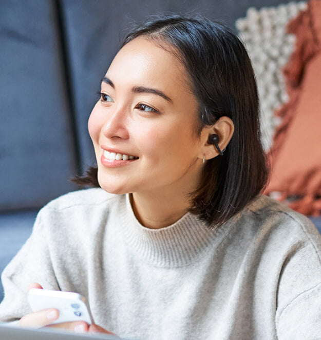 Comfortable fit TOZO open-ear earbuds